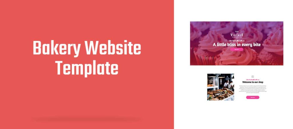 Bakery Website Template