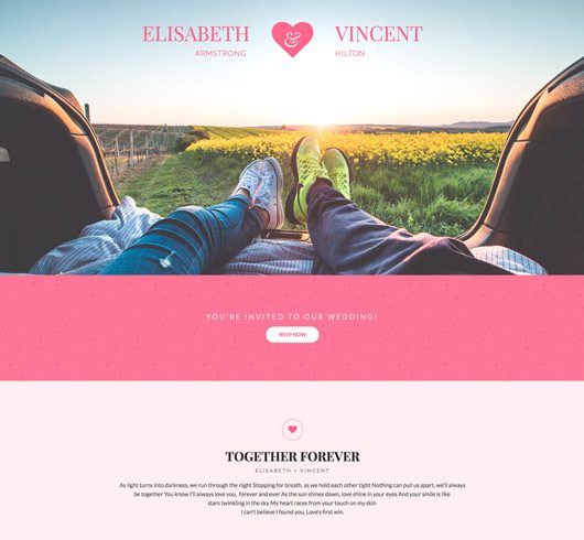 Wedding Website Template