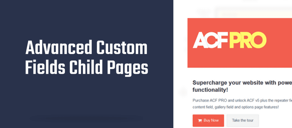Get Child Pages of Parent in WordPress with Advanced Custom Fields