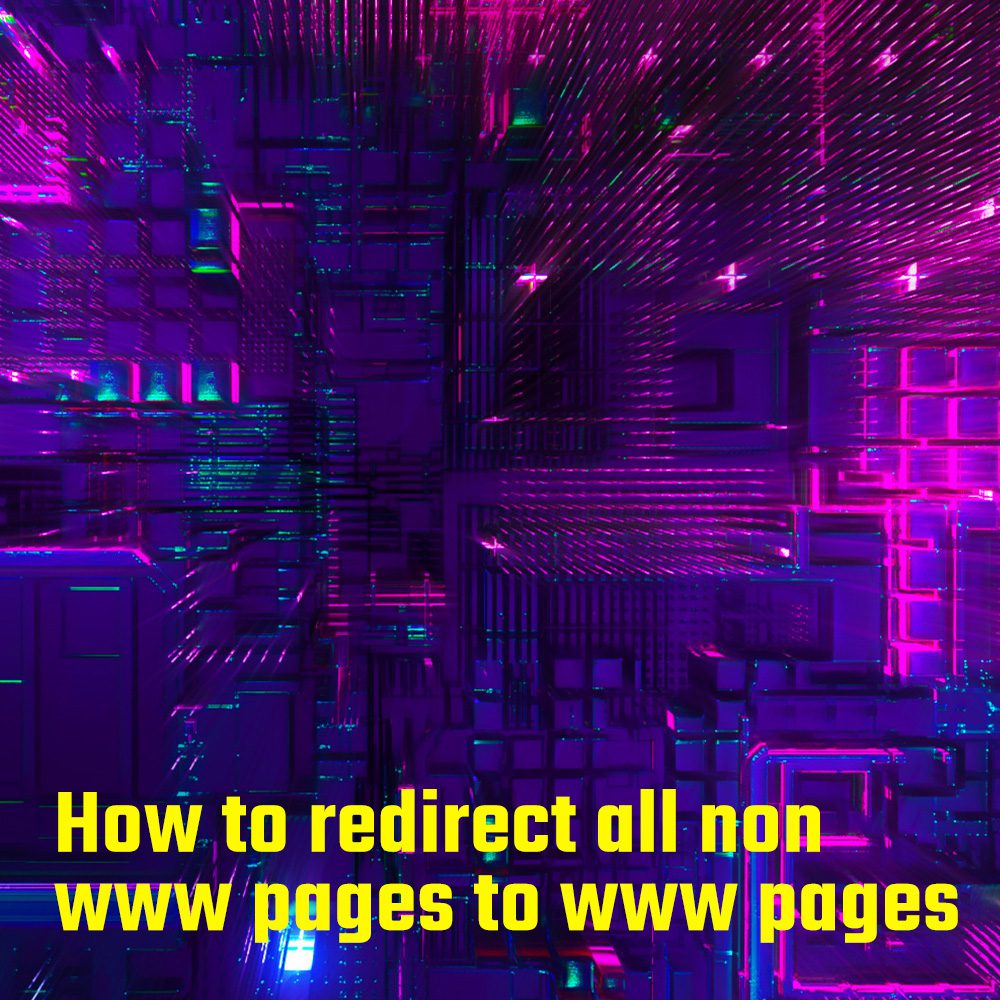 In Magento, How to redirect all non www pages to www pages