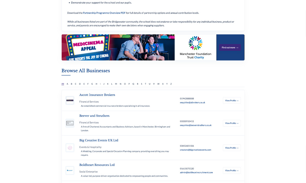 Business directory